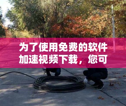 为了使用免费的软件加速视频下载,您可以按照以下步骤操作