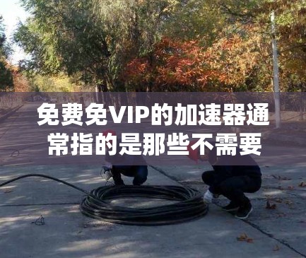 免费免VIP的加速器通常指的是那些不需要订阅VIP会员即可使用的加速软件。以下是几种常见的免费加速器,适用于免费免VIP的需求 免费免VIP的加速器通常指的是那些不需要订阅VIP会员即可使用的加速软件。以下是几种常见的免费加速器,适用于免费免VIP的需求