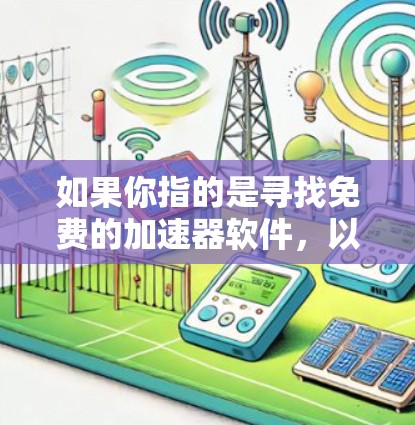 如果你指的是寻找免费的加速器软件,以下是几种常见的免费加速器推荐 如果你指的是寻找免费的加速器软件,以下是几种常见的免费加速器推荐