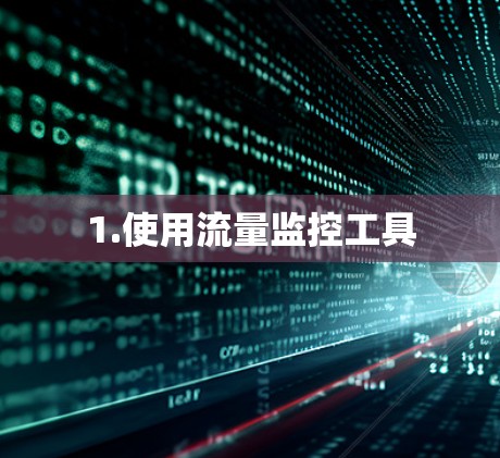 1.使用流量监控工具 1.使用流量监控工具