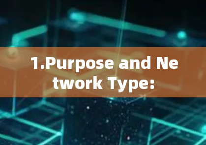 1.Purpose and Network Type: 1.Purpose and Network Type: