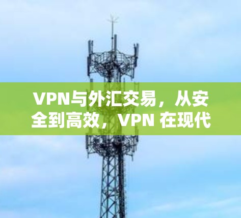 VPN与外汇交易，从安全到高效，VPN 在现代金融中的角色与挑战