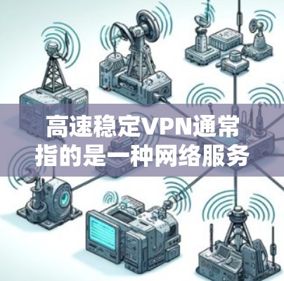 高速稳定VPN通常指的是一种网络服务,旨在提供高速和稳定的信息传输。以下是一些关于高速稳定VPN的详细介绍 高速稳定VPN通常指的是一种网络服务,旨在提供高速和稳定的信息传输。以下是一些关于高速稳定VPN的详细介绍