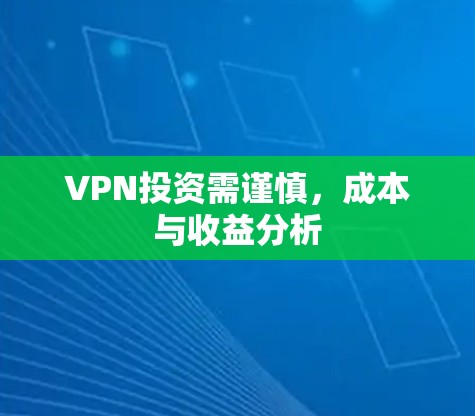 VPN投资需谨慎，成本与收益分析