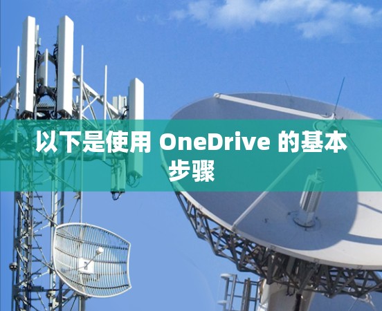以下是使用 OneDrive 的基本步骤