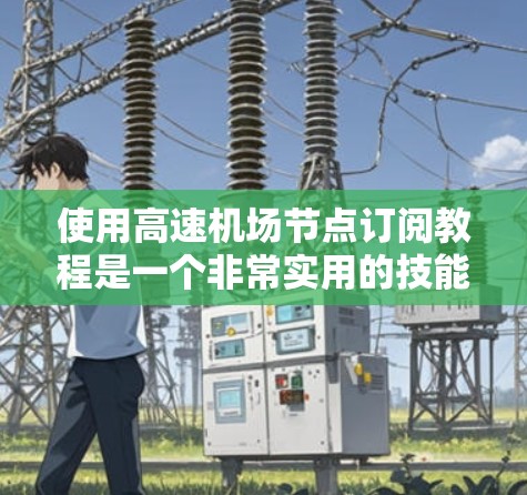 使用高速机场节点订阅教程是一个非常实用的技能,能够提升设备的连接体验和信号稳定性。以下是一个详细的步骤指南,帮助您顺利进行节点订阅 使用高速机场节点订阅教程是一个非常实用的技能,能够提升设备的连接体验和信号稳定性。以下是一个详细的步骤指南,帮助您顺利进行节点订阅