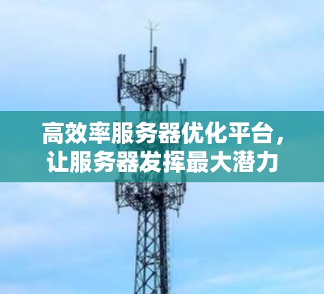 高效率服务器优化平台,让服务器发挥最大潜力 高效率服务器优化平台,让服务器发挥最大潜力