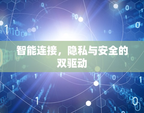 智能连接,隐私与安全的双驱动 智能连接,隐私与安全的双驱动