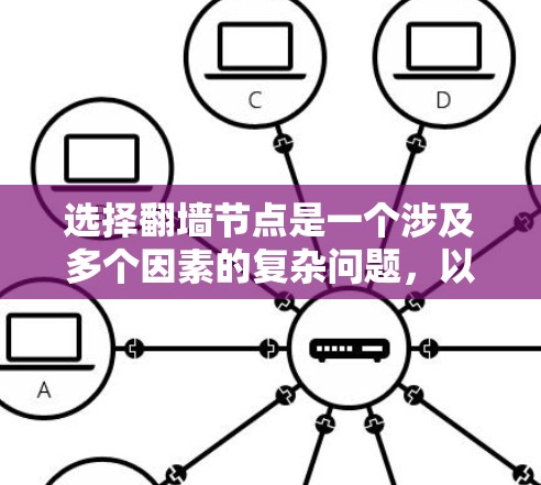 选择翻墙节点是一个涉及多个因素的复杂问题,以下是详细的解决方案建议 选择翻墙节点是一个涉及多个因素的复杂问题,以下是详细的解决方案建议