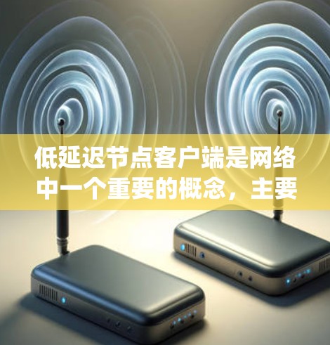 低延迟节点客户端是网络中一个重要的概念，主要指那些能够高效处理网络请求、提供快速响应并保证质量的客户端。以下是对其 key aspects 的详细解释