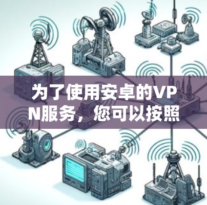 为了使用安卓的VPN服务,您可以按照以下步骤操作